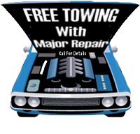 Free Towing Service with major repairs call 210-239-1600